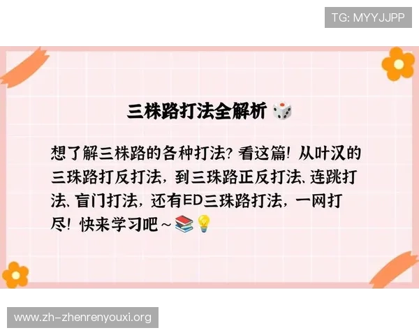 三株路下注策略全面解析如何结合游戏规则优化投注方案提升胜算 三株路下注策略全面解析如何结合游戏规则优化投注方案提升胜算